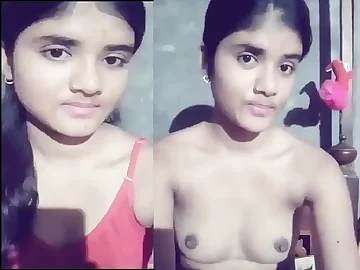 Desi teen hooks up bare for hot and steamy paramour wind