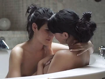 Naughty shady lesbian teens teasing sweet pussies on cam
