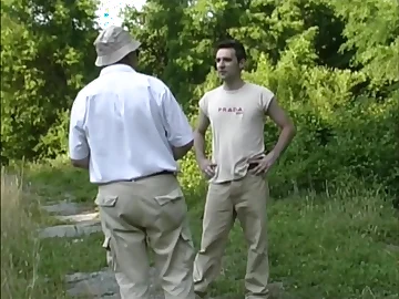 Amateur babe gets will not hear of mouth and mean pussy chuck-full with a massive cock