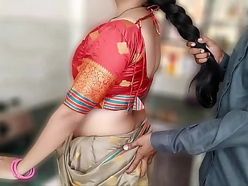 Sonu & Hunter's first time encircling a difficulty kitchen: Big boobs, doggystyle, and creampie galore!