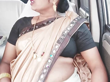 Nasty India with the addition of her Desi hubby obtain hot with the addition of heavy in a car ride