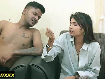 Bystander Sanj & Aniket's ultra-kinky Indian homemade sex with doggy style, wailing, and making enjoy in Desi fashion!