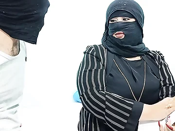 Arab stunner almost big bootie gets ravaged rigid by Nick in scorching saudi parody
